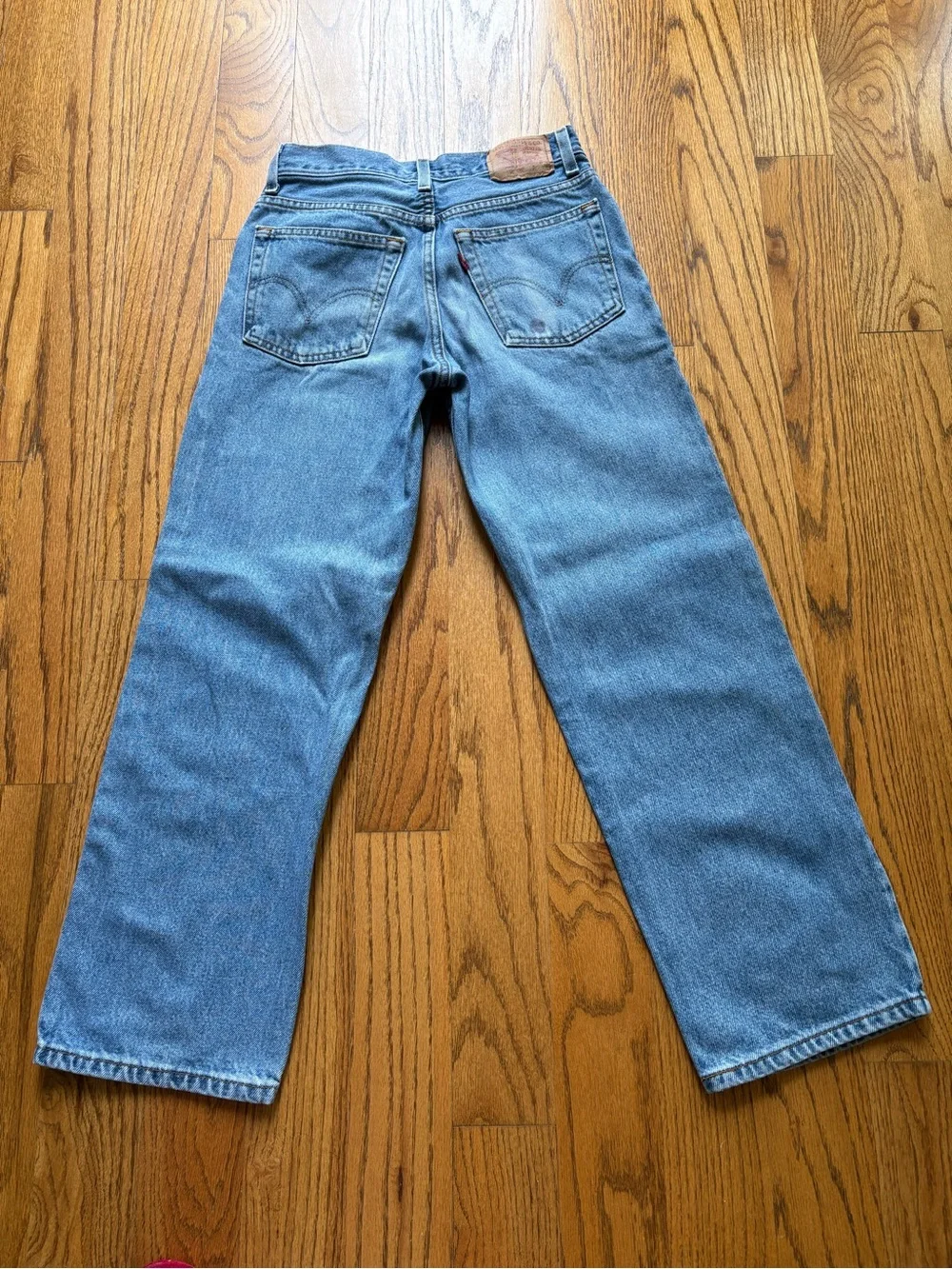 Levi's Men's Relaxed Fit Jeans in Light Blue Denim 26 X 28 preowned